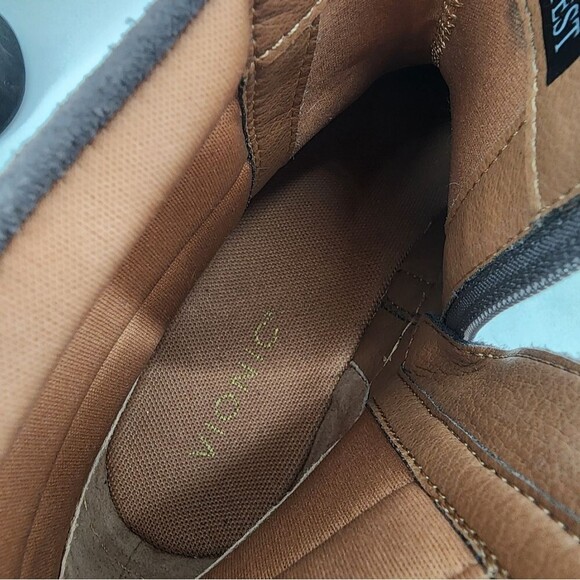 Vionic Arya Grey Nubuck Leather‎ Ankle Boots New Size 8 - Picture 10 of 12